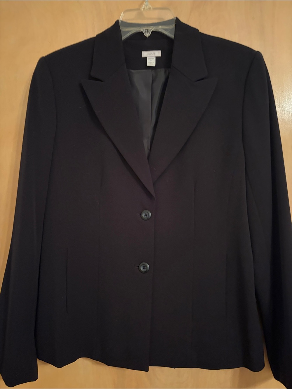Apt. 9 Women's Black Two-Button Blazer